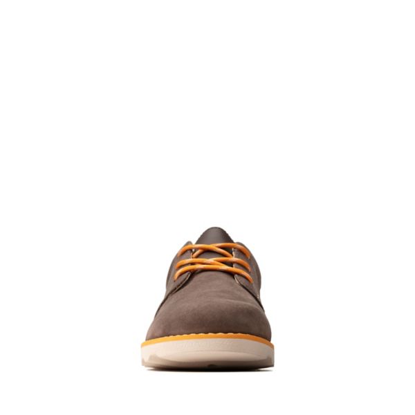 Clarks Boys Crown Park Kid Casual Shoes Brown | CA-5247618